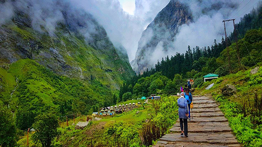 Chardham Package with Valley of Flower From Delhi